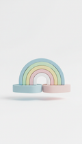 Pastel rainbow arch stacker
