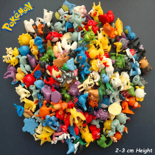 Pokemon Mini Figures Set Pikachu Action Figures Collectible Anime Toys